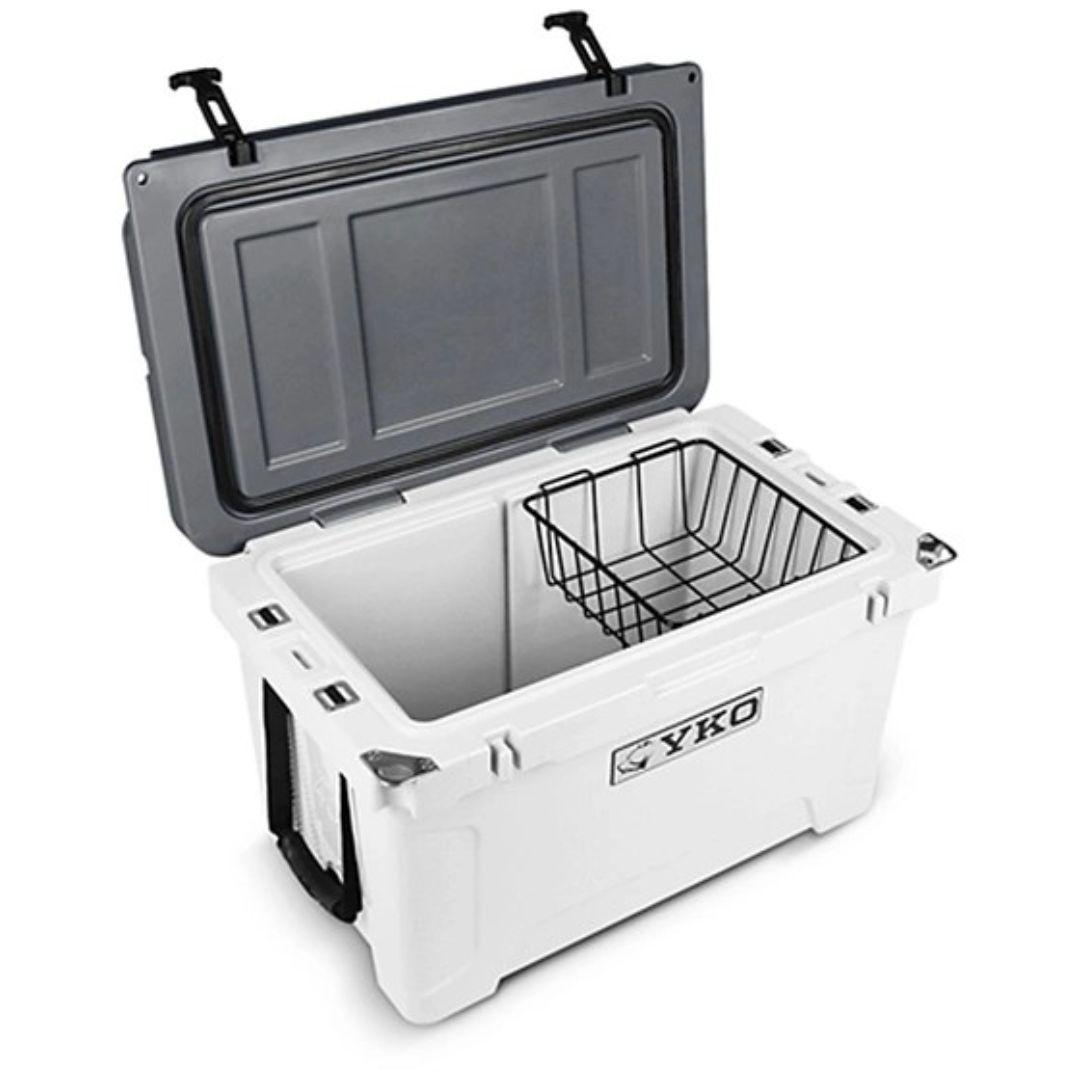 Yukon Outfitters 45QT Hard Cooler - Charcoal/White